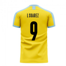 Uruguay 2020-2021 Away Concept Football Kit (Libero) (L.SUAREZ 9)