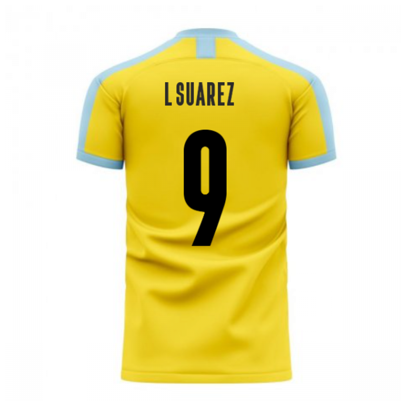 Uruguay 2020-2021 Away Concept Football Kit (Libero) (L.SUAREZ 9)