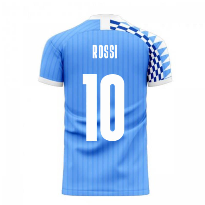 Uruguay 2020-2021 Home Concept Football Kit (Libero) (ROSSI 10)