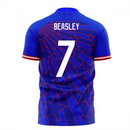 USA 2020-2021 Away Concept Football Kit (Libero) (BEASLEY 7)