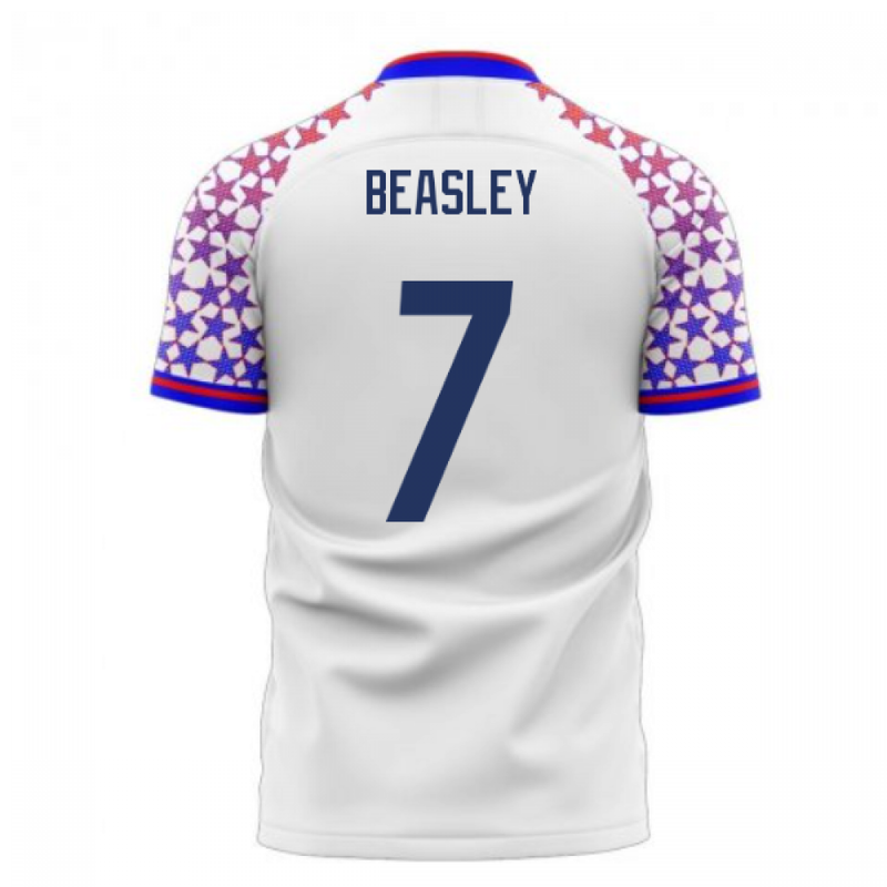 USA 2020-2021 Home Concept Football Kit (Libero) (BEASLEY 7)