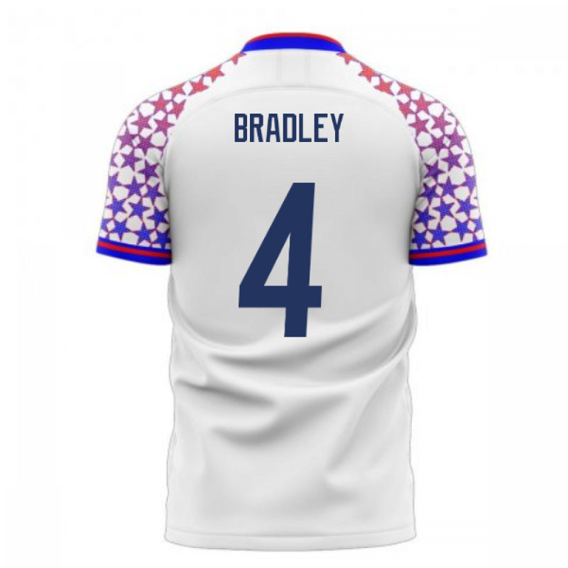 USA 2020-2021 Home Concept Football Kit (Libero) (BRADLEY 4)