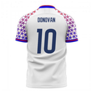 USA 2020-2021 Home Concept Football Kit (Libero) (DONOVAN 10)