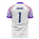 USA 2020-2021 Home Concept Football Kit (Libero) (HOWARD 1)