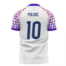 USA 2020-2021 Home Concept Football Kit (Libero) (PULISIC 10)