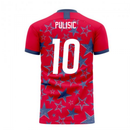 USA 2020-2021 Third Concept Football Kit (Libero) (PULISIC 10)