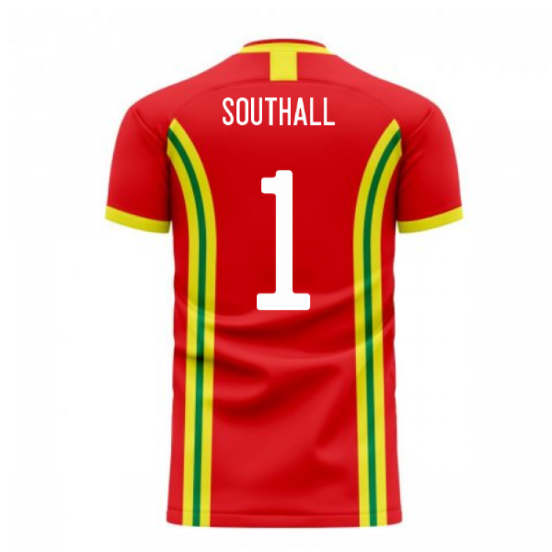 Wales 2020-2021 Home Concept Football Kit (Libero) (SOUTHALL 1)