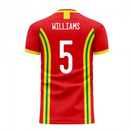 Wales 2020-2021 Home Concept Football Kit (Libero) (WILLIAMS 5)